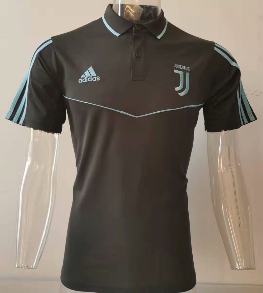 maillot de polo homme Juventus 2020 gris